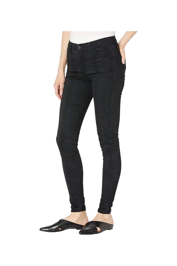 Womens 720 High-Rise Super Skinny Hypersoft Snake Print