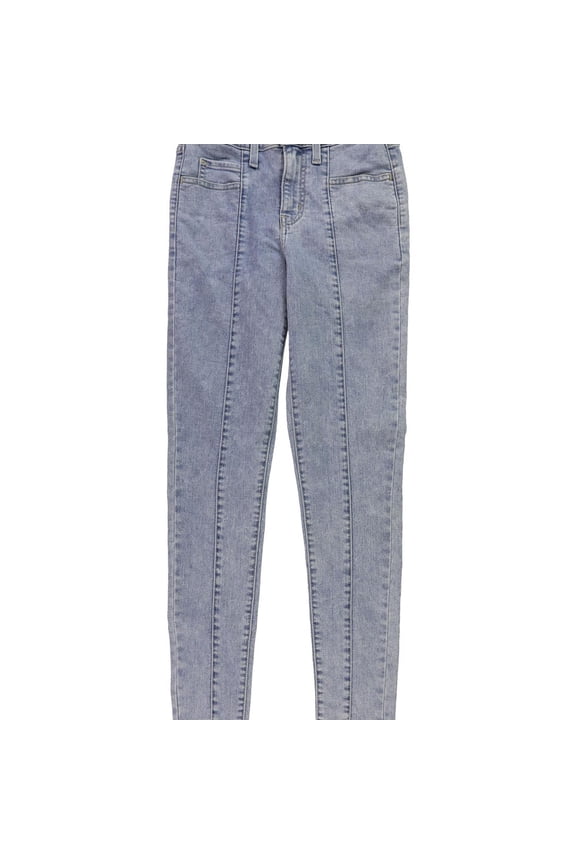 Womens 721 High Rise Skinny Fit Jeans, Blue, 2 Short