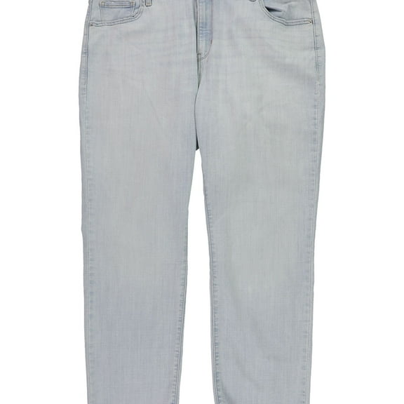 Levi's Womens 724 High Rise Straight Leg Jeans, Blue, Plus Size, 24W
