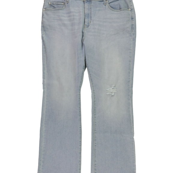 Levi's Womens 725 High Rise Boot Cut Jeans, Blue, Plus Size, 20W