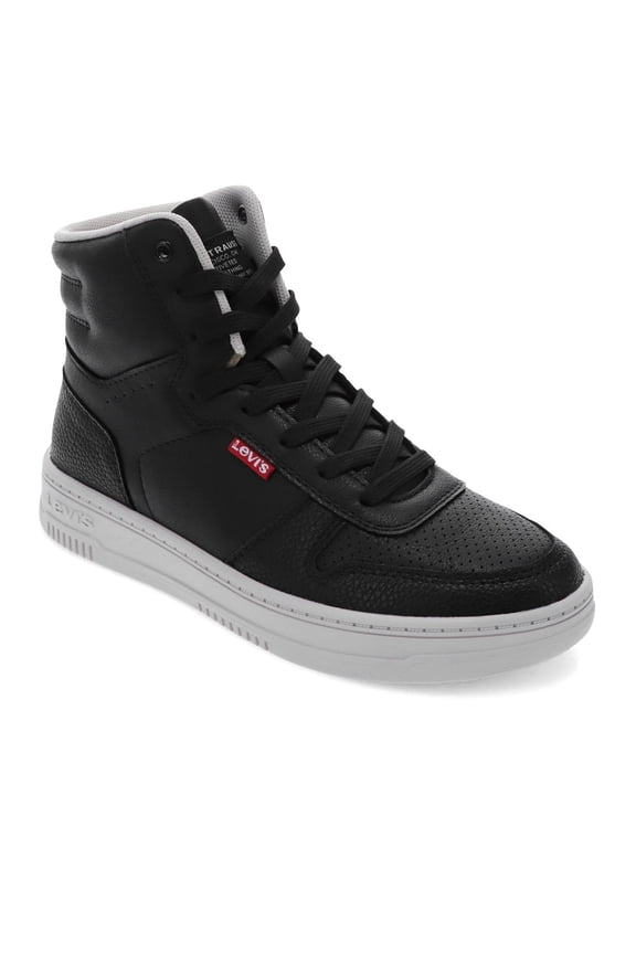 Womens Drive Hi Synthetic Leather Casual Hightop Sneaker Shoe