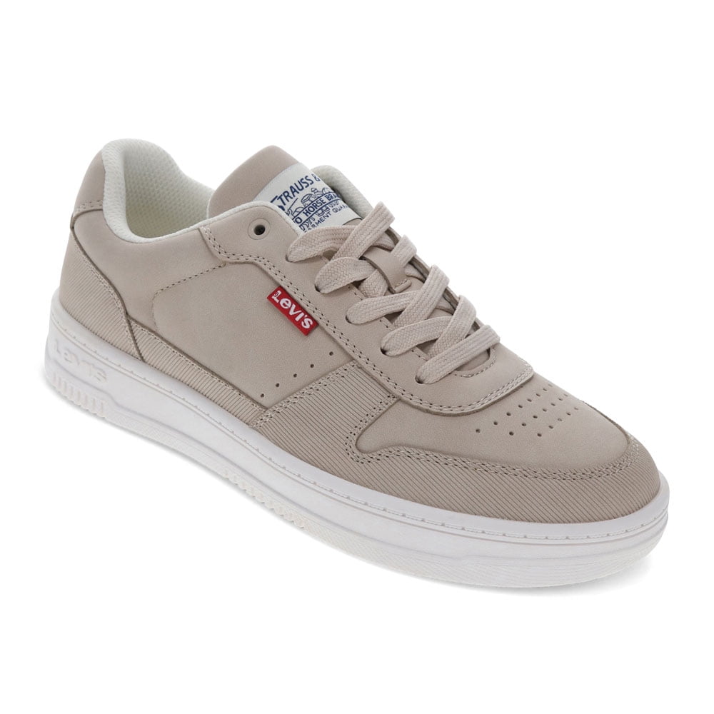 Levi s Womens Drive Lo Synthetic Leather Casual Lace Up Sneaker Shoe Walmart
