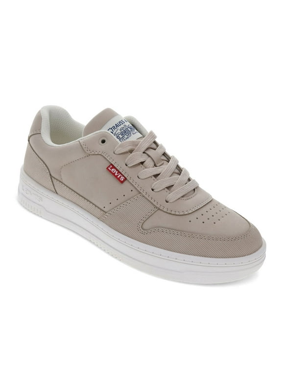 Levi's Womens Drive Lo Synthetic Leather Casual Lace Up Sneaker Shoe