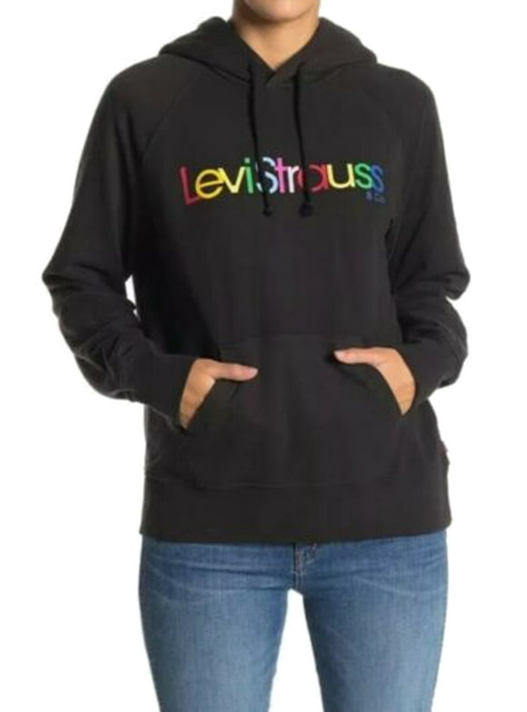 Womens Graphic Sport Hoodie,Black,Small