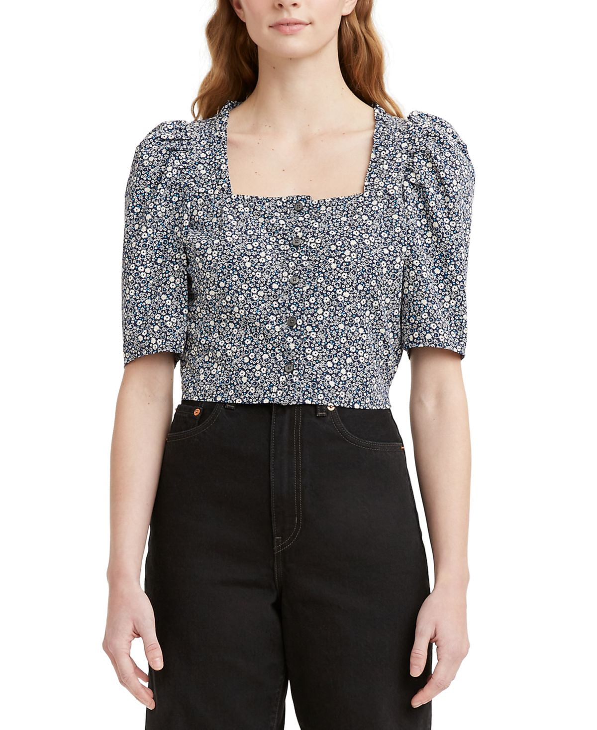 Levi's Womens Joella Cotton Blouse