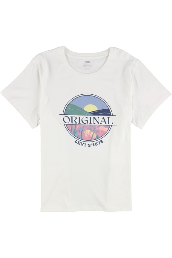 Womens Logo Graphic T-Shirt, Multicoloured, Plus Size, 2X