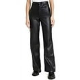 thumbnail image 1 of Levi's Womens Premium 70s Flare Faux Leather Jeans, 1 of 1
