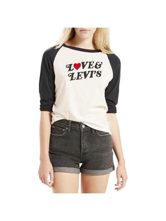 Womens Printed 3/4 Sleeves Graphic T-Shirt