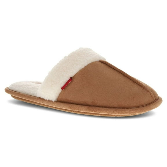 Levi's Womens Talya Microsuede Scuff House Shoe Slippers