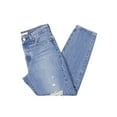 thumbnail image 1 of Levi's Womens Wedgie Icon Distressed Button Fly Tapered Leg Jeans, 1 of 4