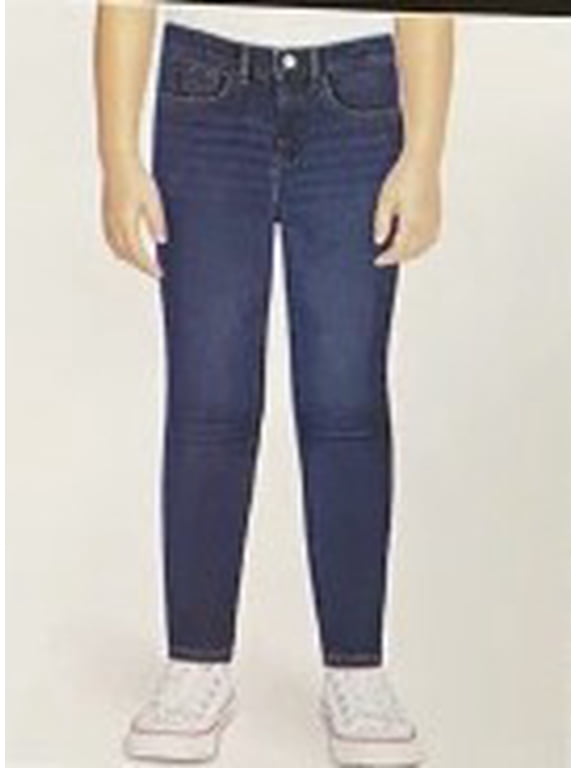 Youth 720 High Rise Super Skinny Fit Jeans (Blue Dark Wash, 10)