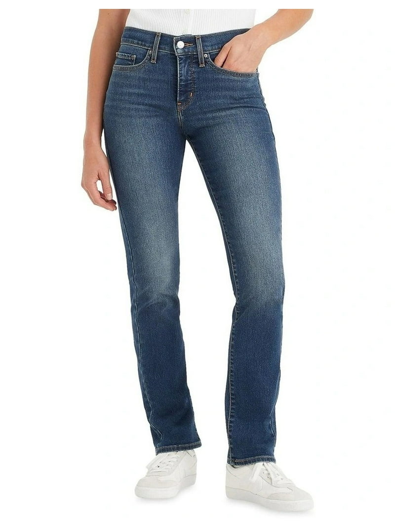 Levi's ZEALOUS BLUE Women's 314 Shaping Straight Jeans, US 27x32
