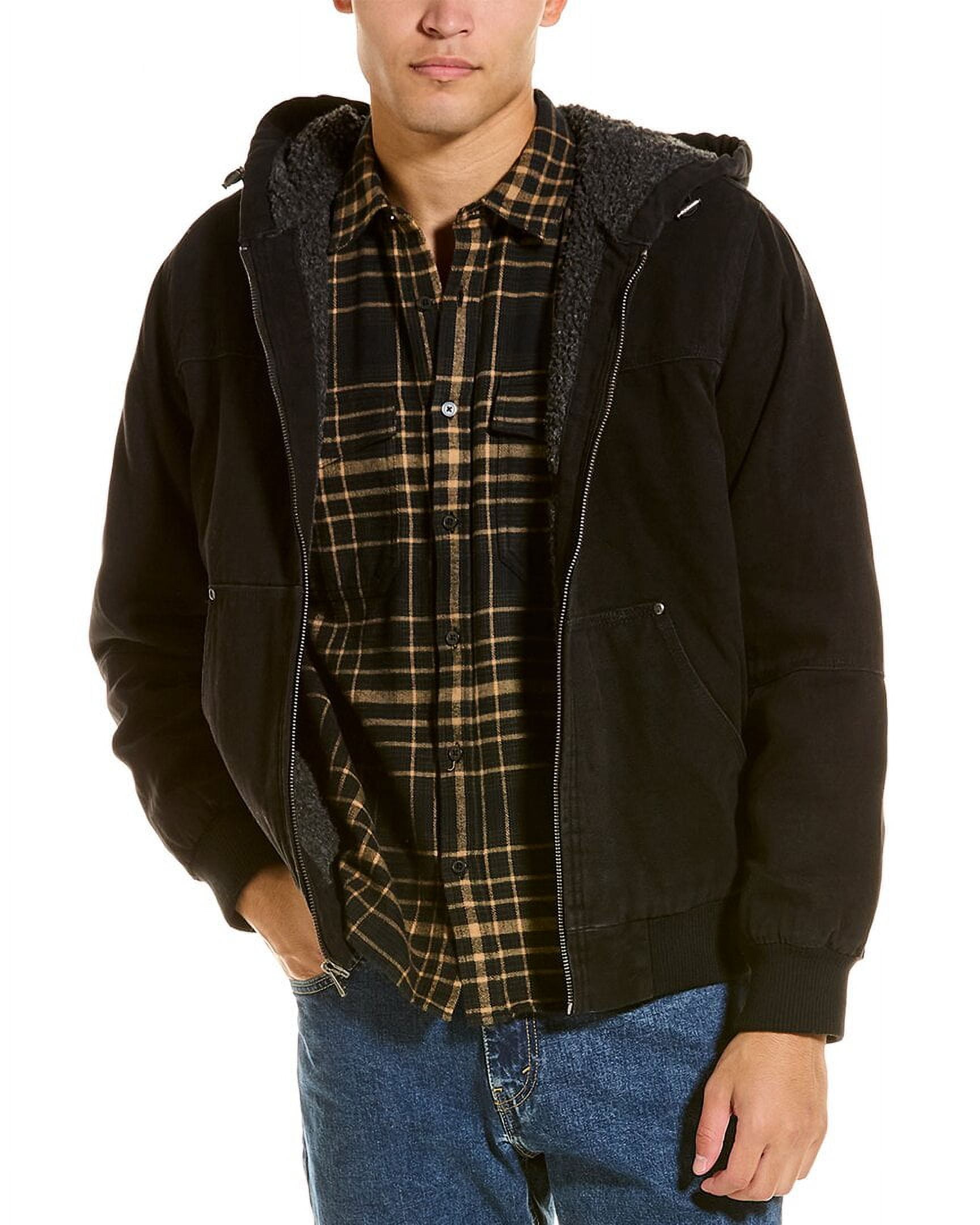 Levi s mens Utility Jacket M Black Walmart