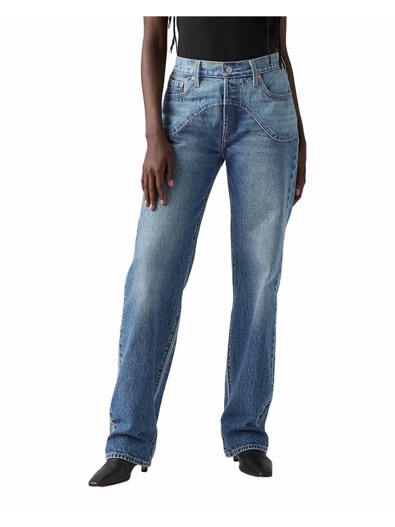新品 WOMEN【Levi's（R）| BIOTOP】L27 501 '90s Levi's womens 501® '90S Western Ironic Iconic Straight Jean, 27