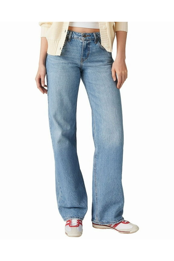 womens Low Loose Good Grades Wide Jean, 32