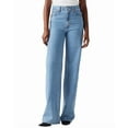 thumbnail image 1 of Levi's womens  Ribcage Wide Leg H223 Splash Zone Wide Jean, 25, 1 of 3