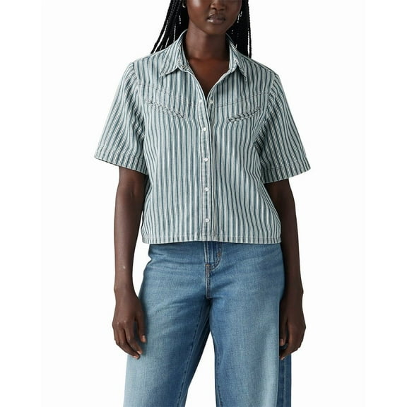 Levi's womens  Rinoa Camp Shirt, s