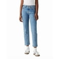 thumbnail image 1 of Levi's womens  Wedgie Straight Space To Think Straight Jean, 30, 1 of 3