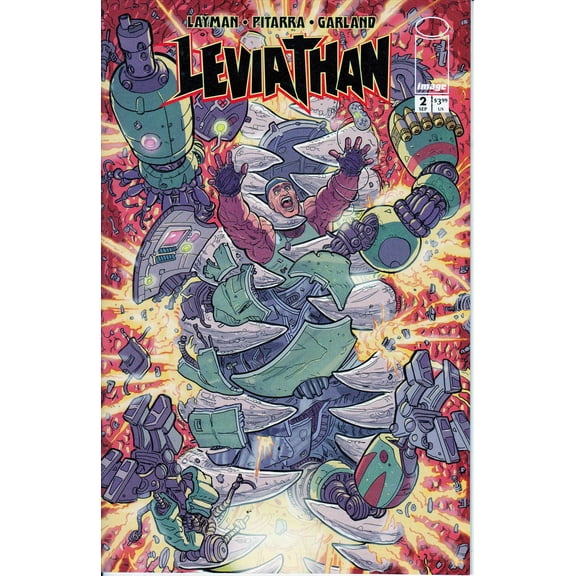 Leviathan (John Layman) #2B VF ; Image Comic Book
