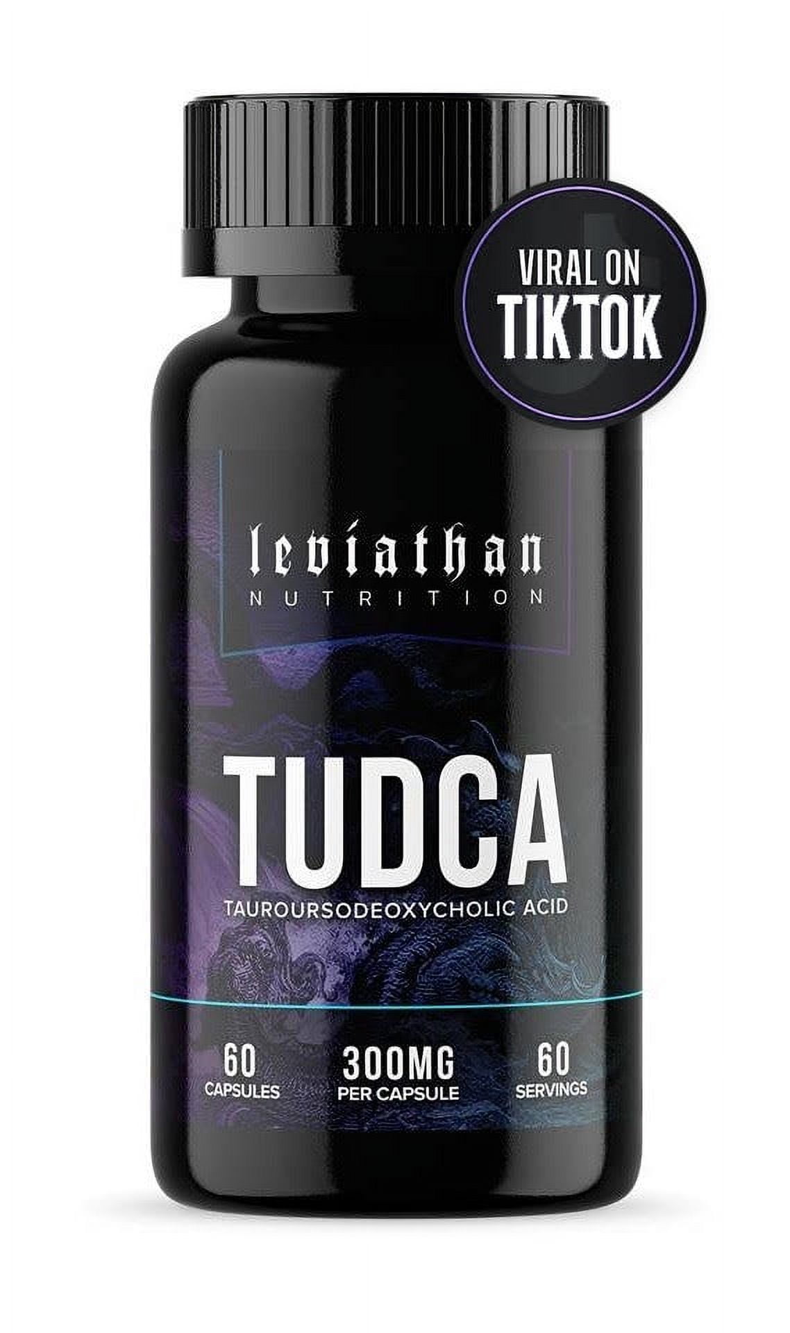 Leviathan Nutrition TUDCA Bile Salts 300mg - Best Tudca Support for