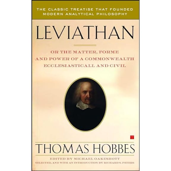 Pre-Owned Leviathan: Or the Matter, Forme, and Power of a Commonwealth Ecclesiasticall and Civil (Paperback) 1416573607 9781416573609
