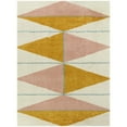 thumbnail image 1 of Levine Geometric Shag Area Rug, 1 of 17