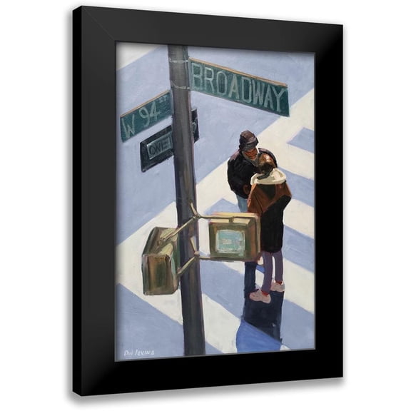 Levine, Phil 11x14 Black Modern Framed Museum Art Print Titled - Broadway