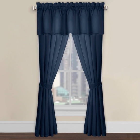 Levinsohn Easy-Care Microfiber Tailored Window Panel and Valance Collection