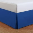 thumbnail image 1 of Levinsohn Textile Company Lux Hotel Basic Microfiber Kids 14-inch Drop Bedskirt Blue Twin, 1 of 4