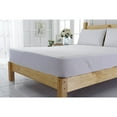thumbnail image 1 of Levinsohn Textile Cooling Jacquard White Mattress Protector Full, 1 of 2