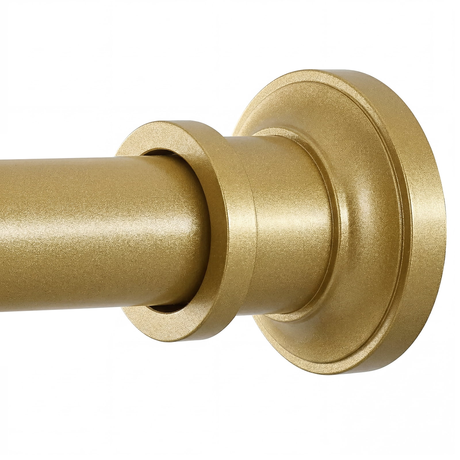 Levirod Gold Tension Curtain Rod 24 to 50 Inch(2-4.1ft) - Stainless ...