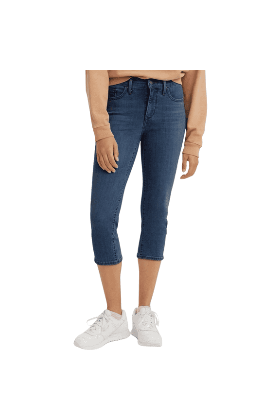 Levis 311 Women's Shaping Skinny Capri Jeans, Blue, 27