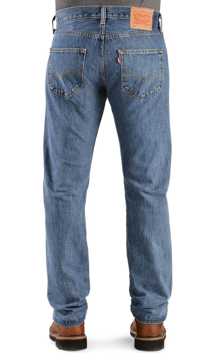 Levis® 501® Jeans in Medium Stonewash - Walmart.com