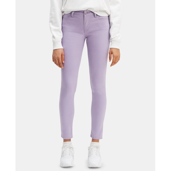 Levis Juniors 710 Super Skinny Colored Jeans,Lavender Honey Sateen,0 Medium