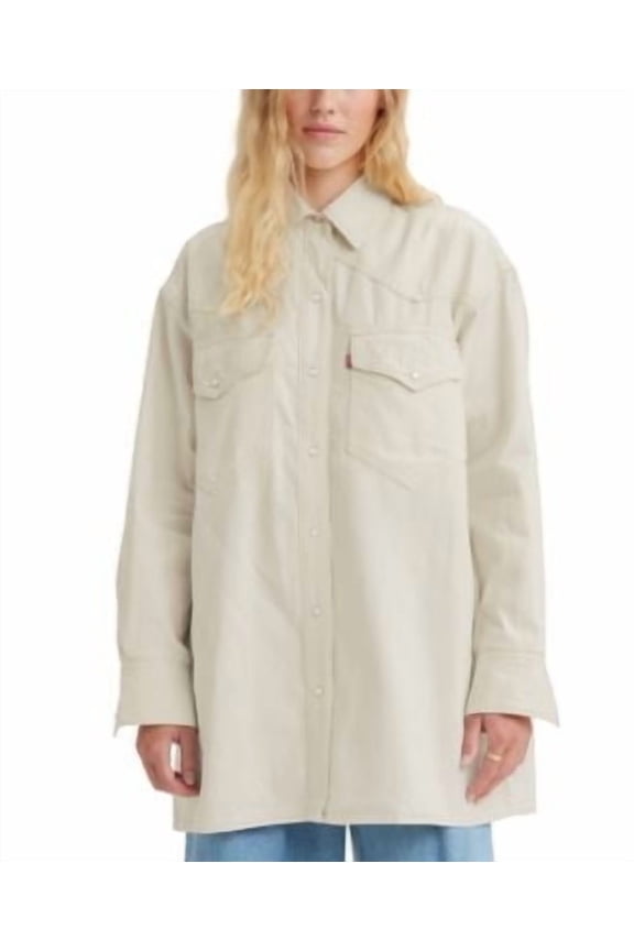 Dylan Wester Casual Scoop Neck Button-Up Shirt, Women's 3X