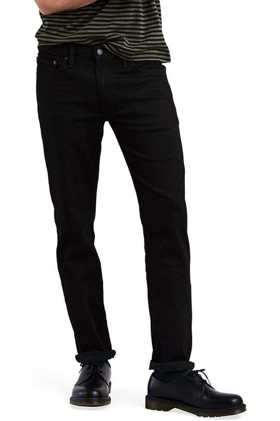 Levis Men's 511 Slim-Fit Stretch Jeans (Black Jeans, 40Wx30L)