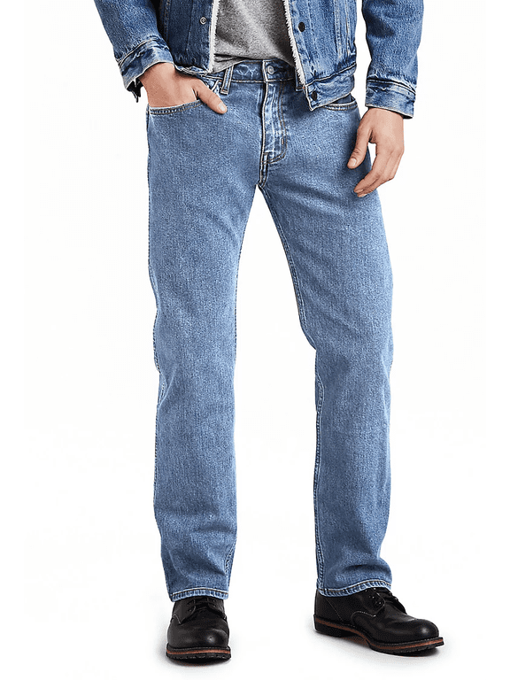 Men's Levi's 505 Regular Fit Stretch Jeans Color: Shootingstar Stonewash Size: 40X32