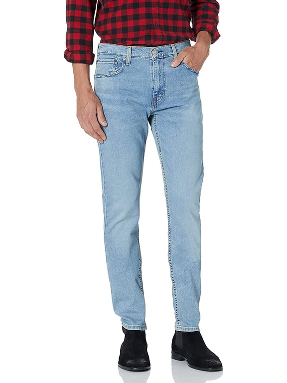 Levis Mens 512 Slim Taper Fit Jeans 42W x 30L Dolf Sundown - Medium Indigo