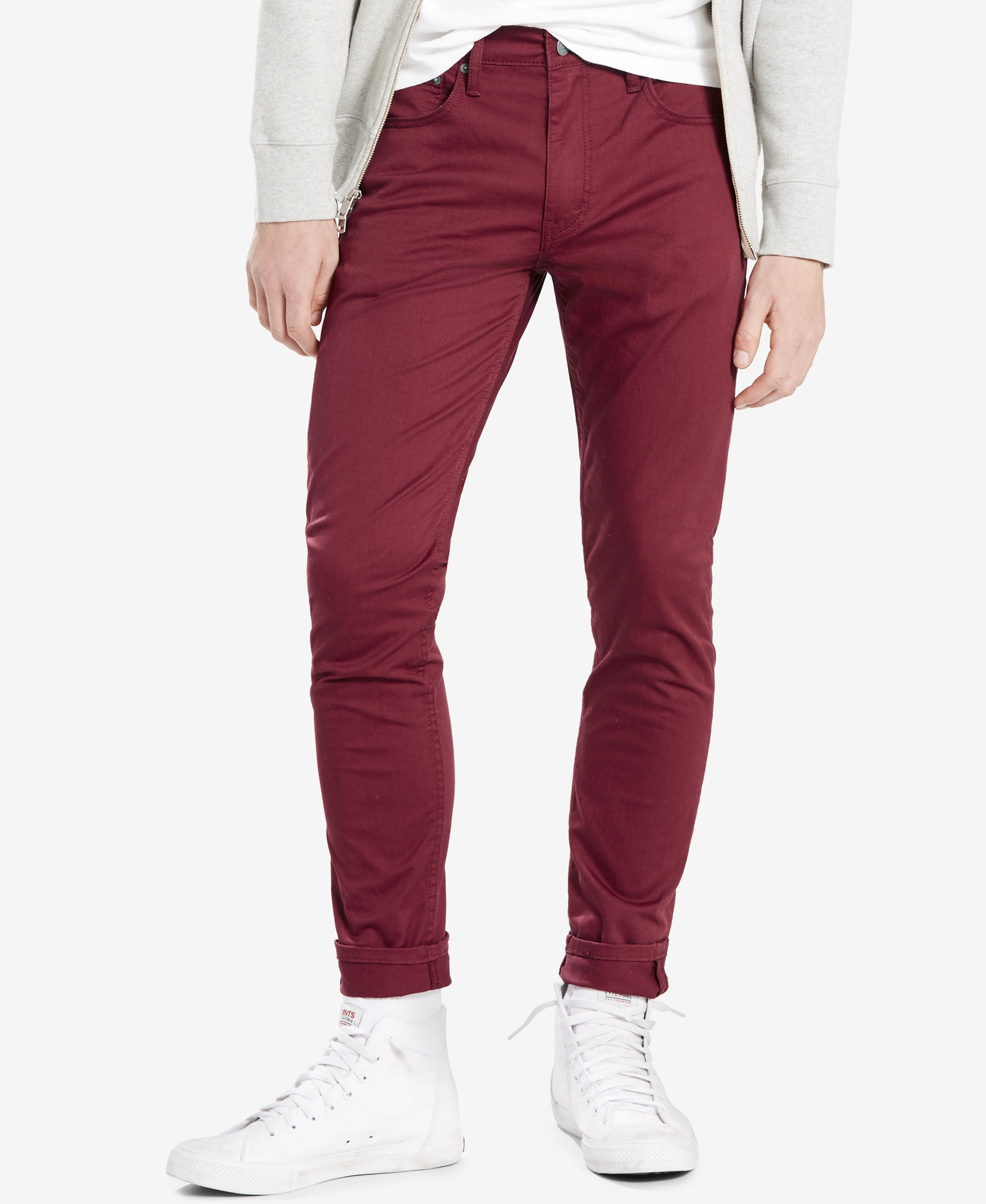 Levis Mens 512 Slim Tapered Slub Twill Jeans Twill 36X32