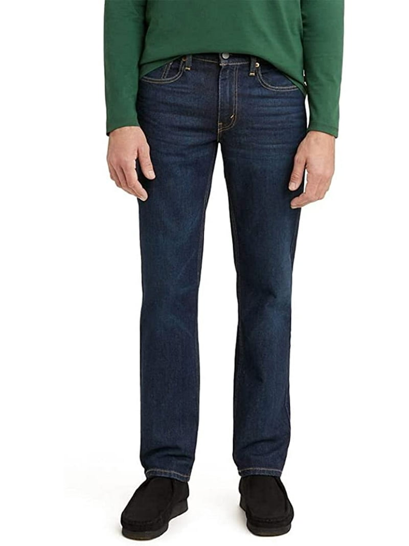 Levis Mens 514 Straight Jean, Clean Run Dark Indigo, 40Wx32L