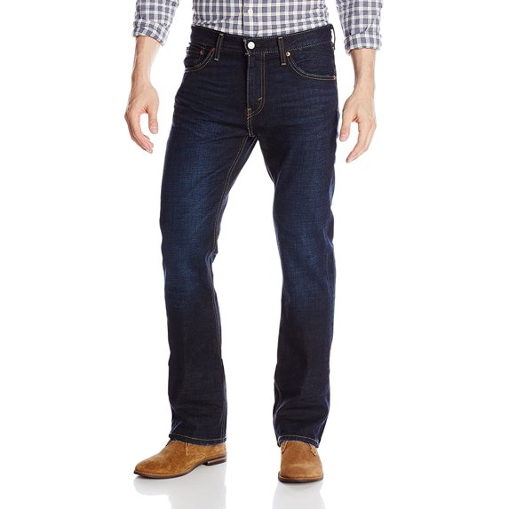 Levis Mens 527 Slim Bootcut Fit Jeans
