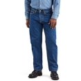 thumbnail image 1 of Levis Mens 550 Relaxed Fit Jeans Regular 38W x 29L Dark Stonewash, 1 of 7