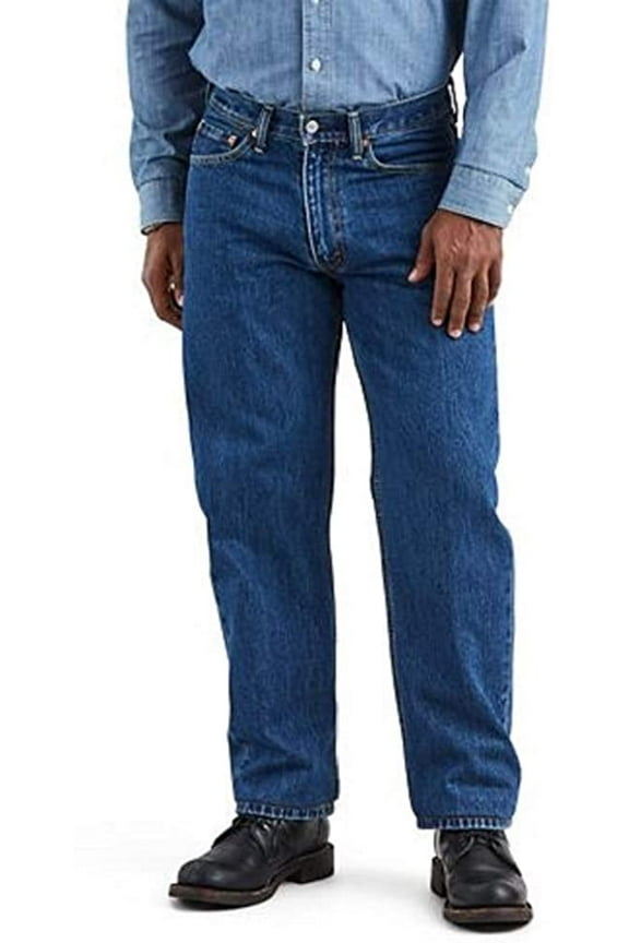 Levis Mens 550 Relaxed Fit Jeans Regular 38W x 29L Dark Stonewash