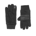 thumbnail image 1 of Levis Mens Cuffed Black Suede Leather & Knit Intellitouch Text & Tech Gloves L, 1 of 1