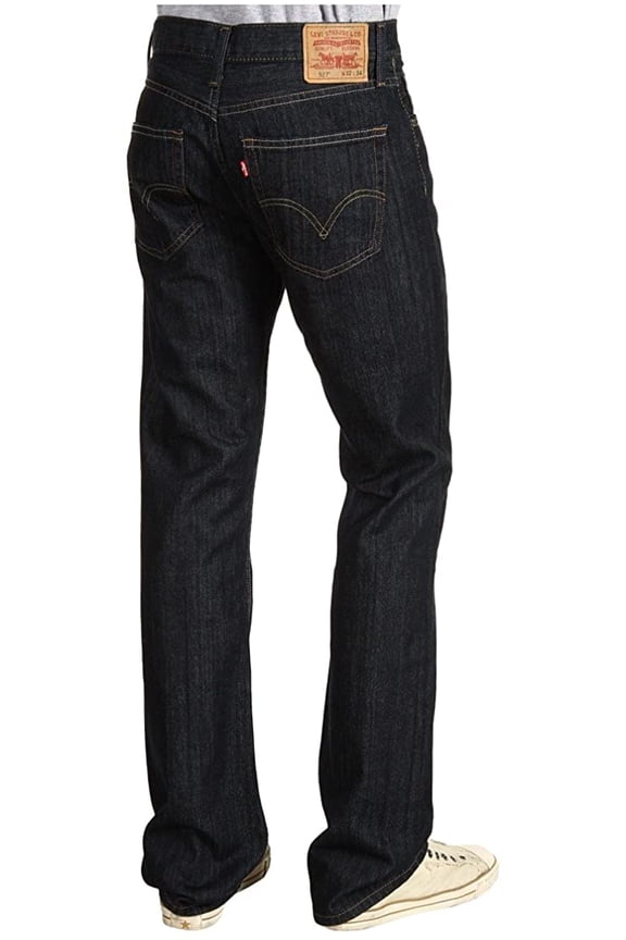 Men's Levi's® 527™ Slim Bootcut Jeans Color: Tumbled Rigid Size: 42X32
