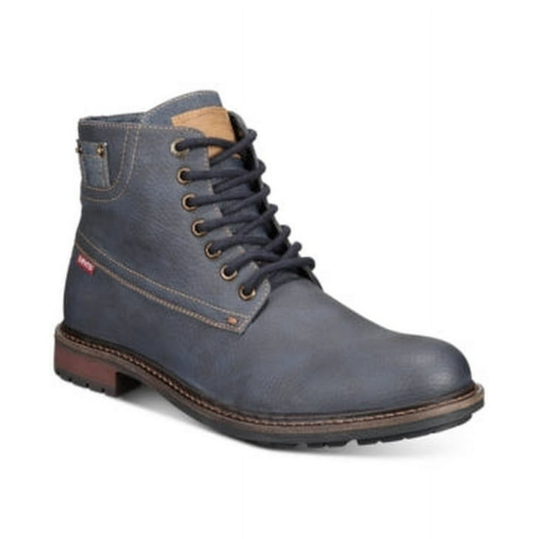 Levis Mens Sheffield Work Boots 10 Navy