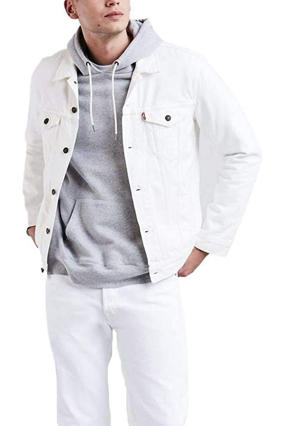 Levis Mens Trucker Jacket Regular Steel Hour Large