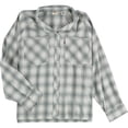 thumbnail image 1 of Levi's Womens Bebe Plaid Button Up Shirt, Multicoloured, Plus Size, 2X, 1 of 1
