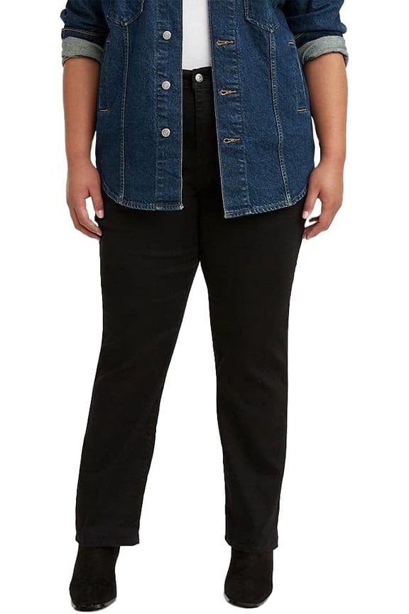 Levis Trendy Plus Size 721 High-Rise Straight Through 20W