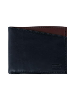 Levi's® Men's Bifold Leather Zipper Wallet